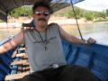 Vlad on the boat